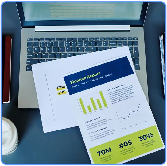 Masada finans raporu ve dizüstü bilgisayar – Atre Global ticari finansman danışmanlığı